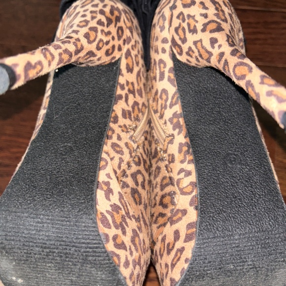 Leopard, ankle boots - Picture 4 of 6